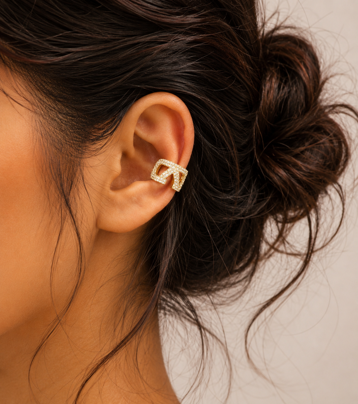 The Vixen Pave Ear Cuff