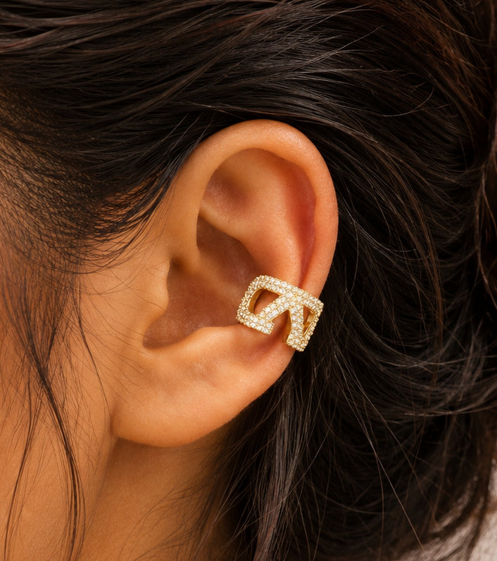 The Vixen Pave Ear Cuff