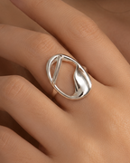 Sculptural Open Ring