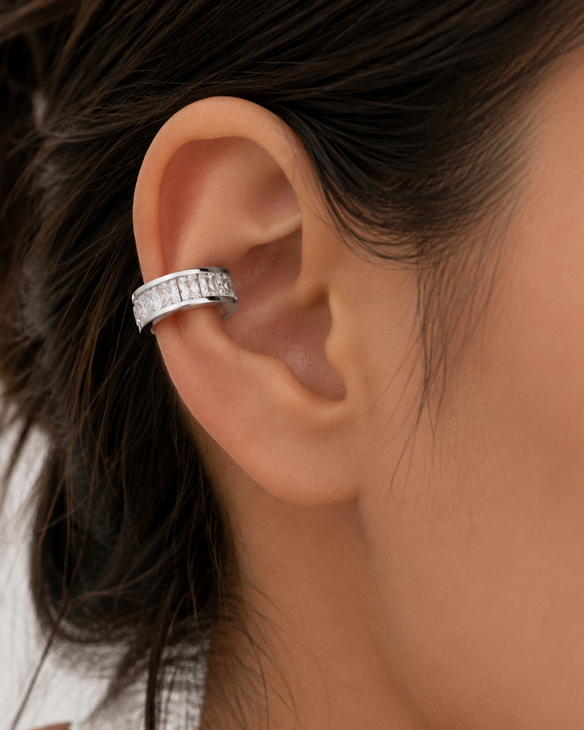 Crystal Aura Ear Cuff