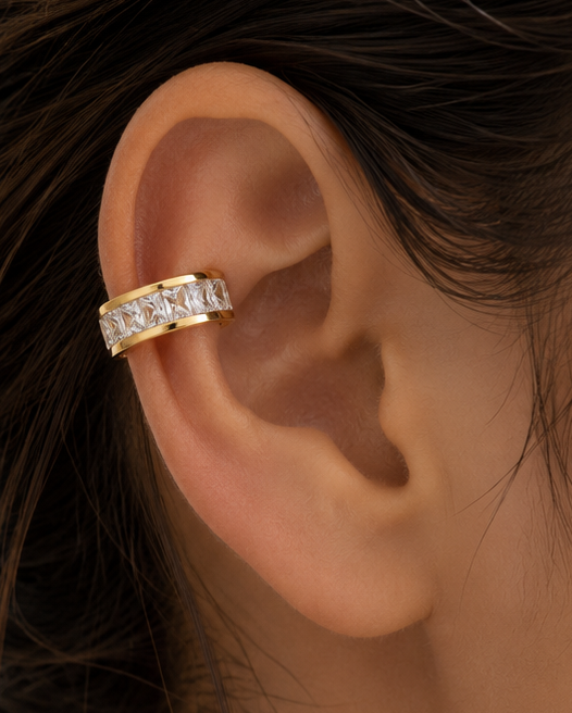 Crystal Aura Ear Cuff
