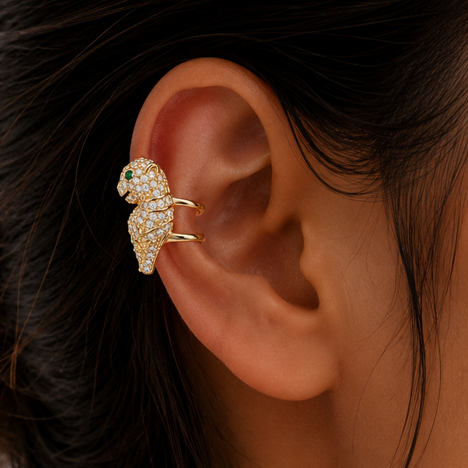 Prowling Pavé Ear Cuff