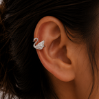 The 'Serenity' Swan Cuff
