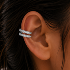 Crystal Cascade Wrap Ear Cuff
