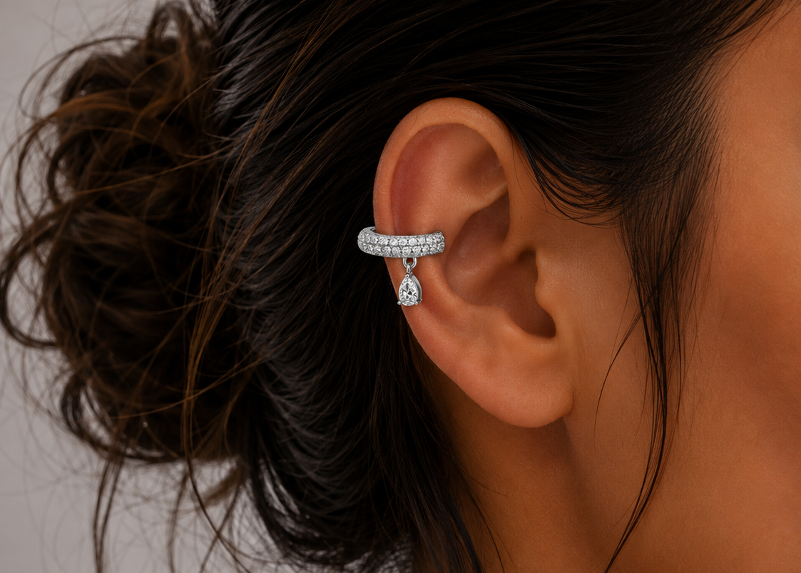 The Radiant Drop Earcuff