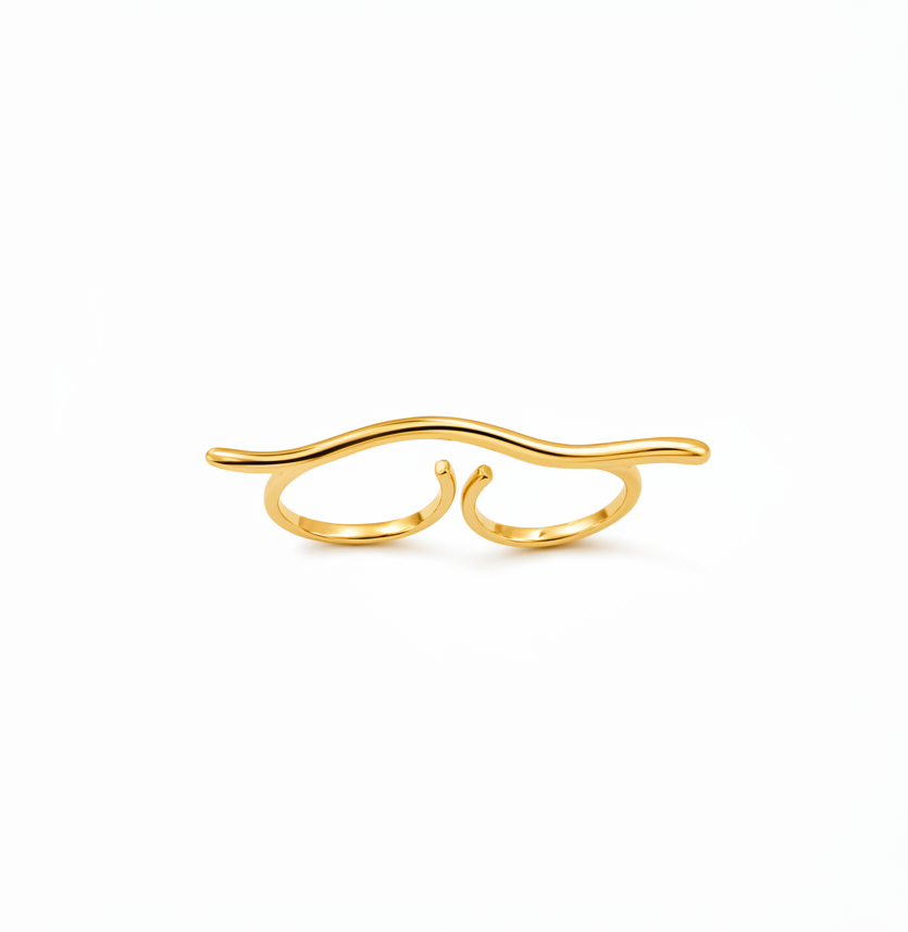 The Parallel Two Finger Ring