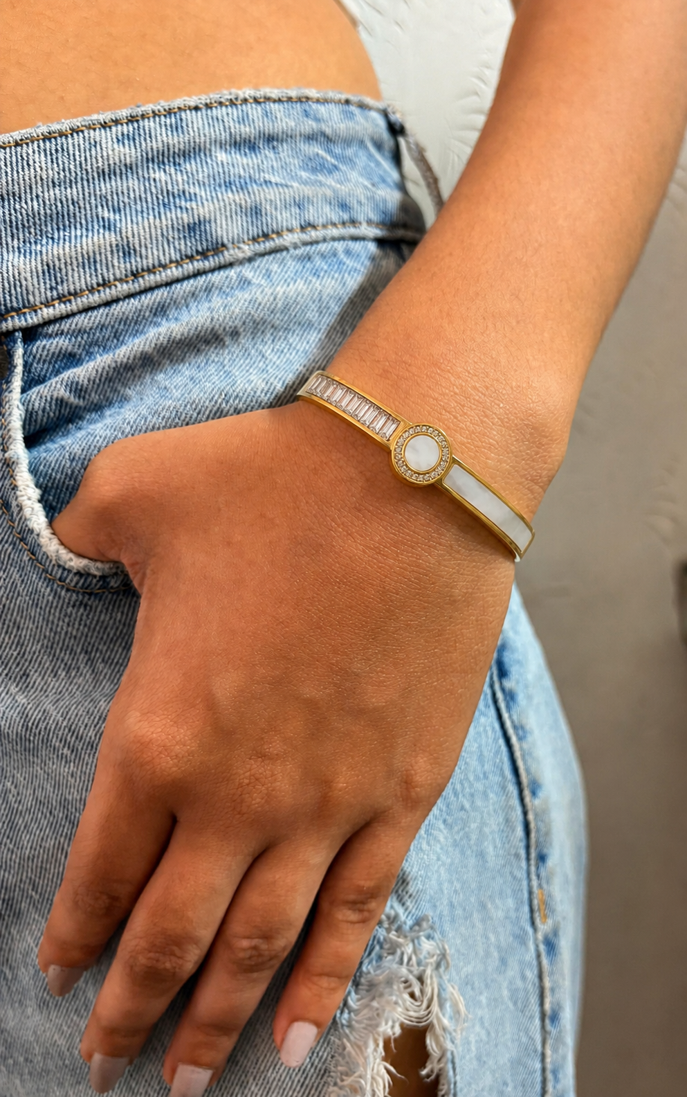 Geometric Bangle (BABYSIZE)