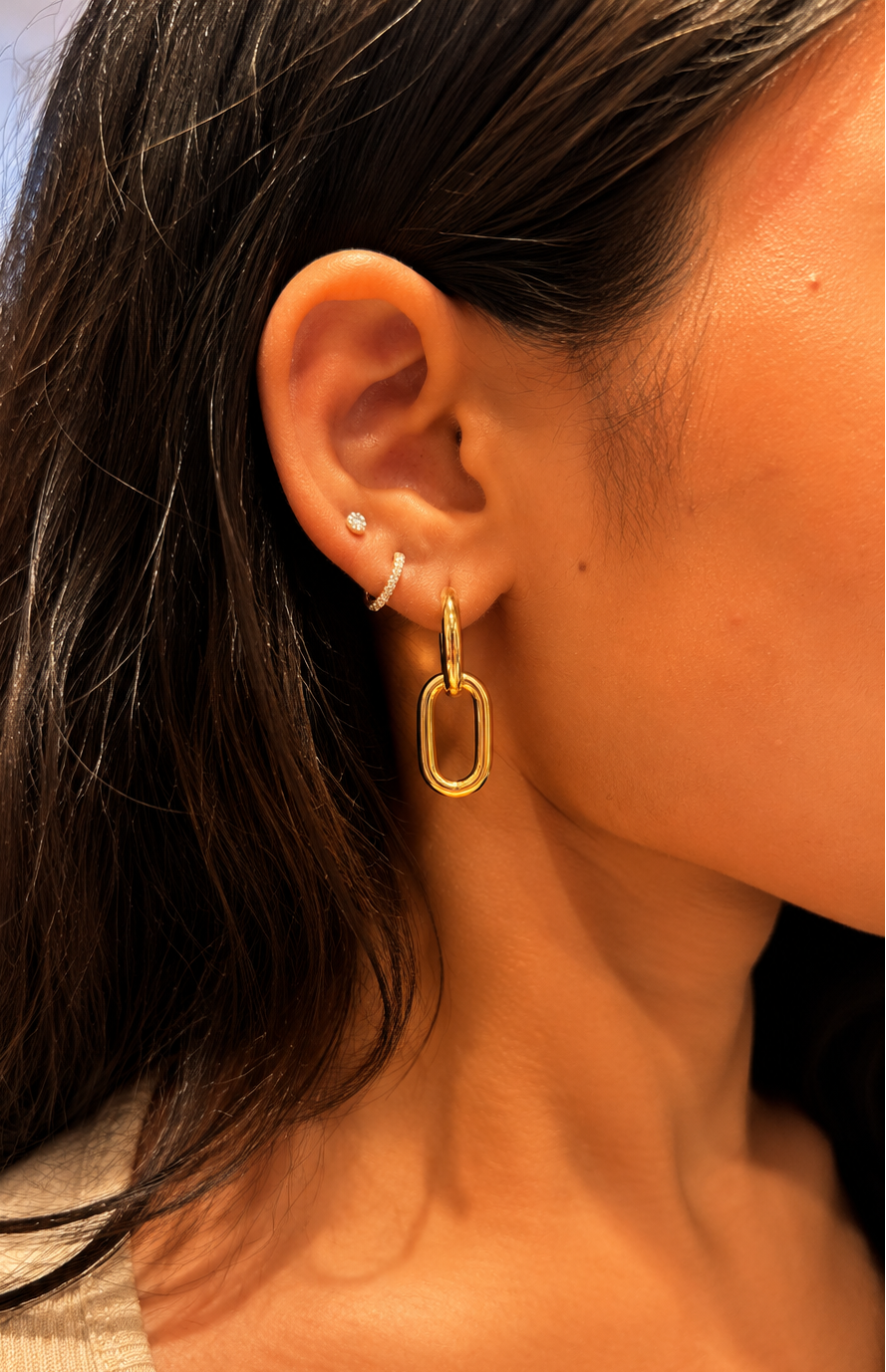 Polished Oval Link