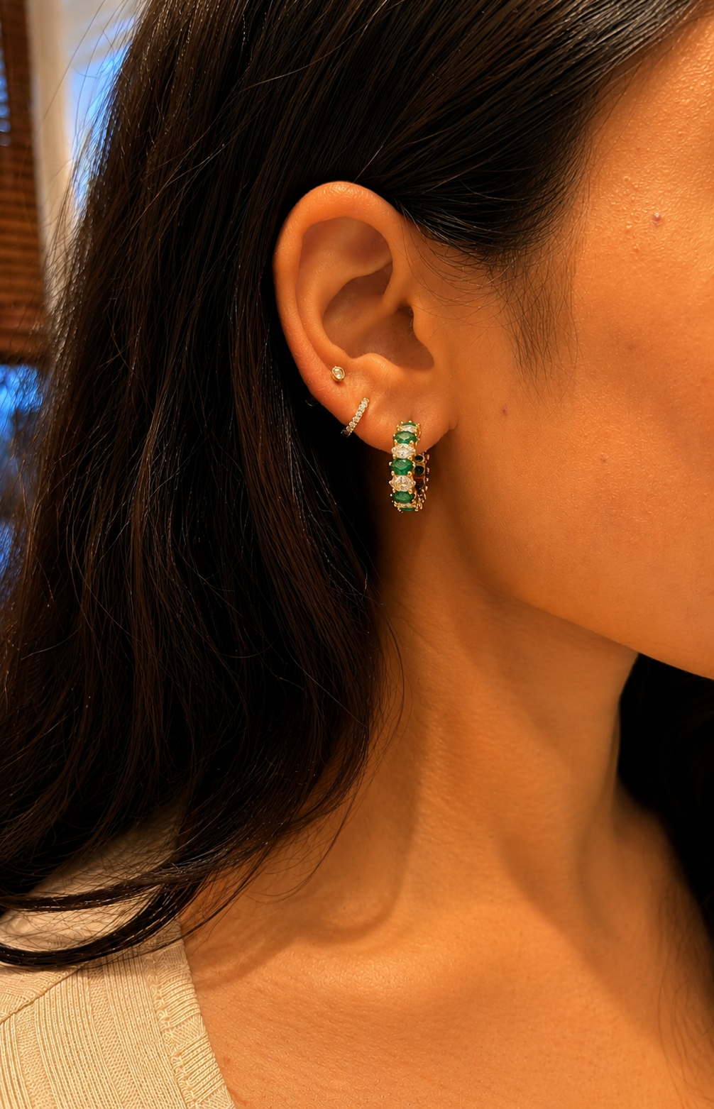 Emerald & Crystal Eternity