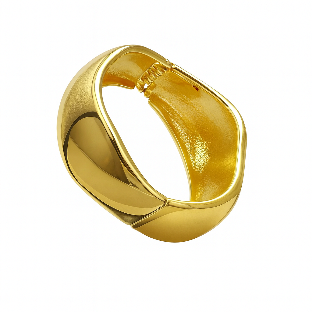 Sculpted Horizon Cuff