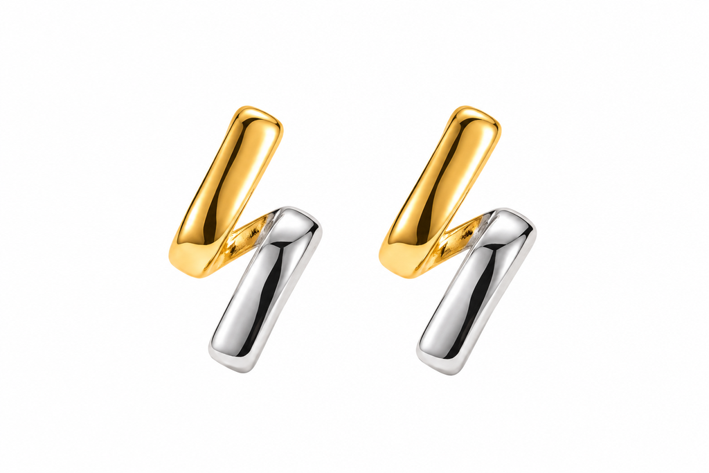 Polished Z-Fold Studs