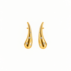 Sculpted Teardrop Studs