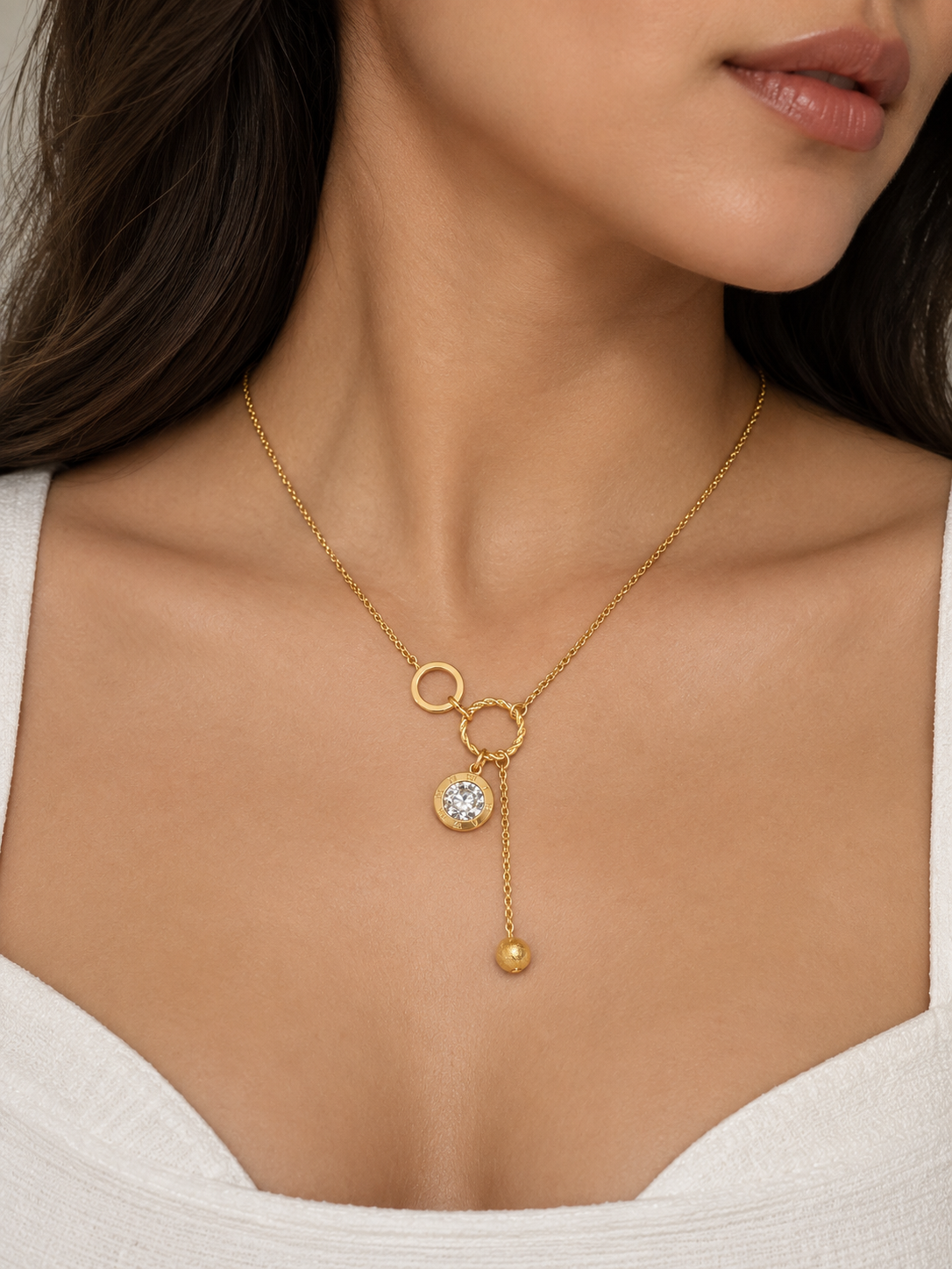 Lariat Pendant Necklace