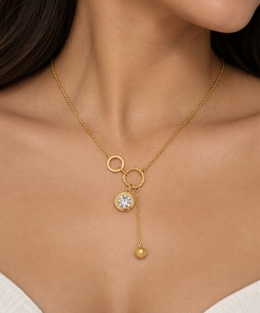 Lariat Pendant Necklace