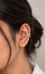 Crystal Cascade Wrap Ear Cuff