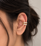 Crystal Cascade Wrap Ear Cuff
