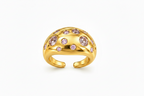 Rose Quartz Dome Ring