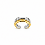 Eclipse Duo-Tone Open  Ring