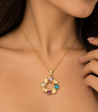 Bloom Multicolor Pendant Necklace