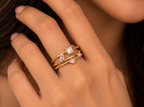 Rosé Radiance Ring