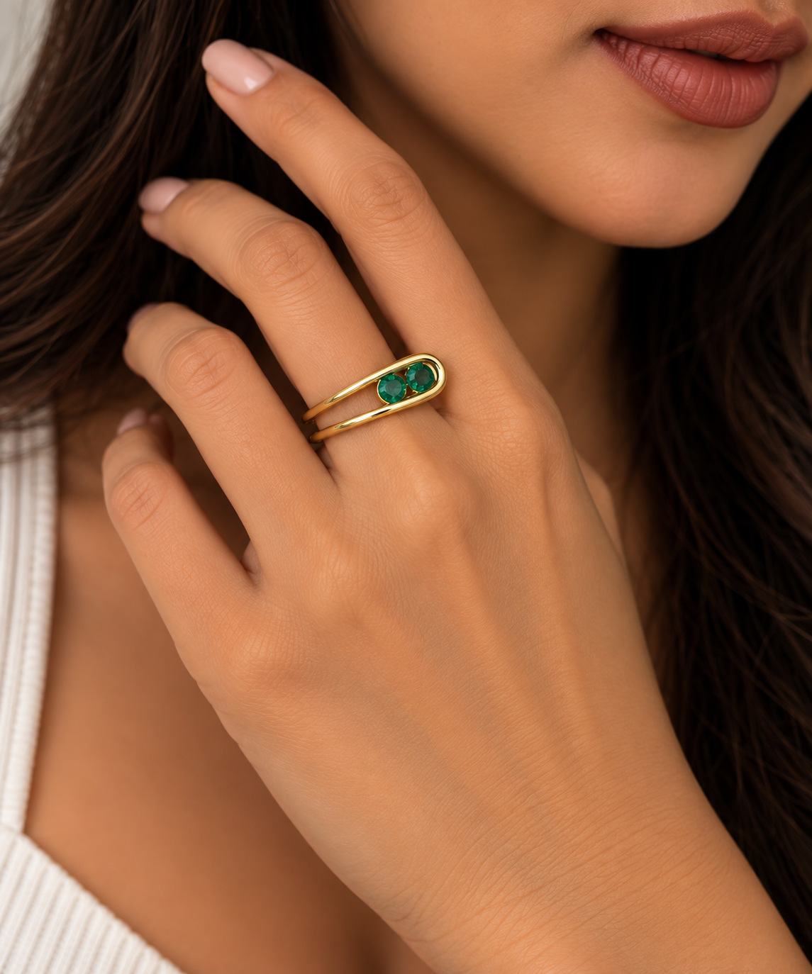 Celeste Cuff Ring
