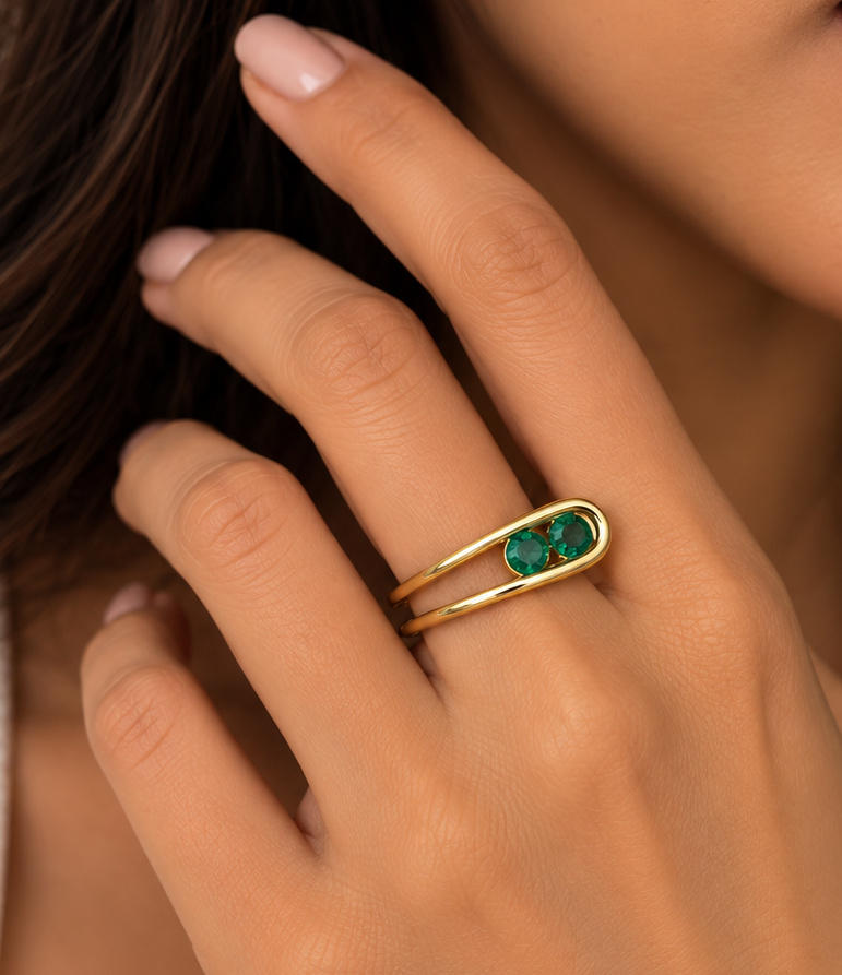 Celeste Cuff Ring
