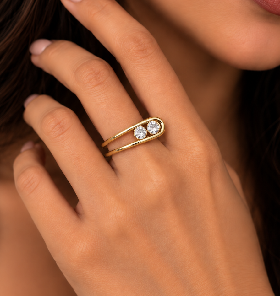 Celeste Cuff Ring