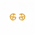 Sculpted Orbit Earrings