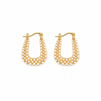 Aurelia Pearl Hoops