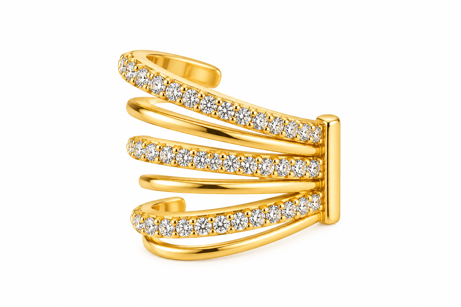 Luxe Cascade Ear Cuff