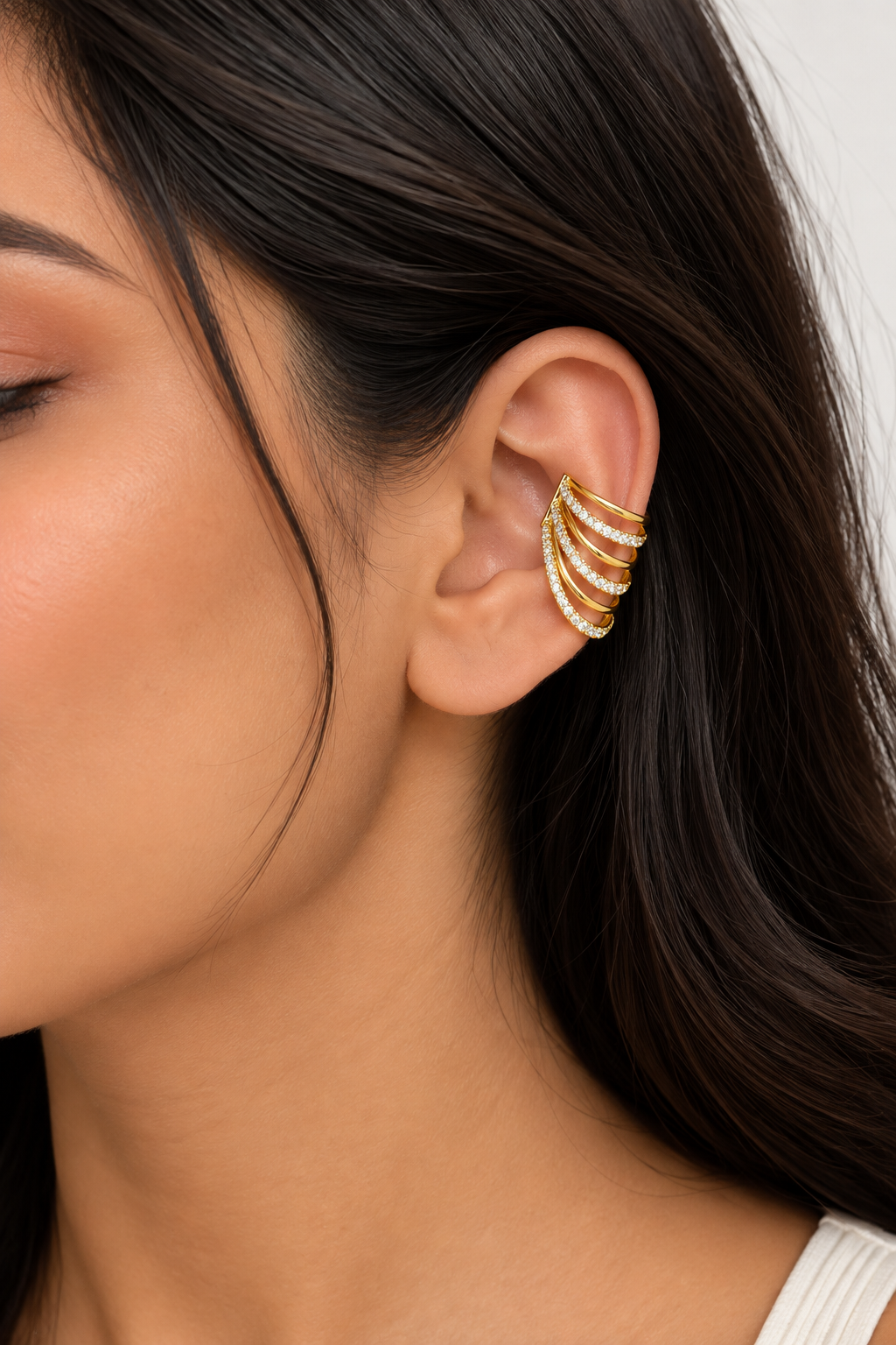 Luxe Cascade Ear Cuff