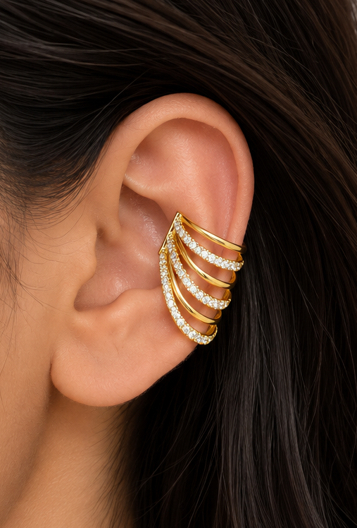 Luxe Cascade Ear Cuff