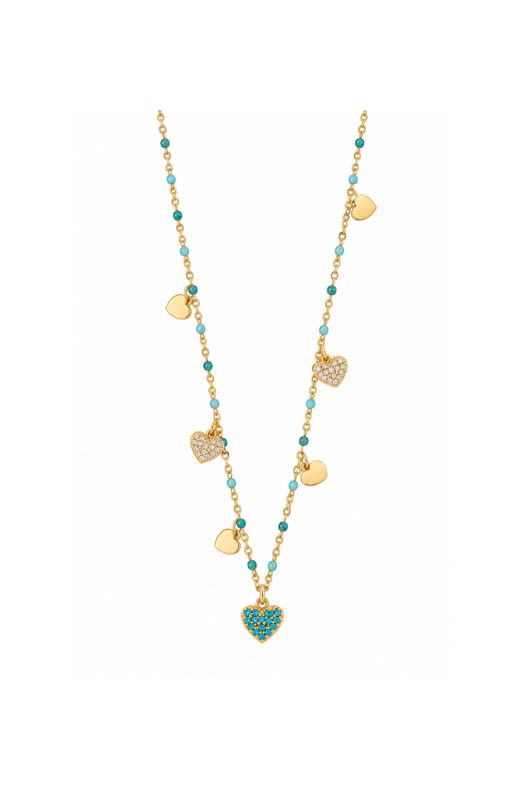 Turquoise Heart Necklace