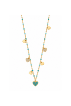 Turquoise Heart Necklace