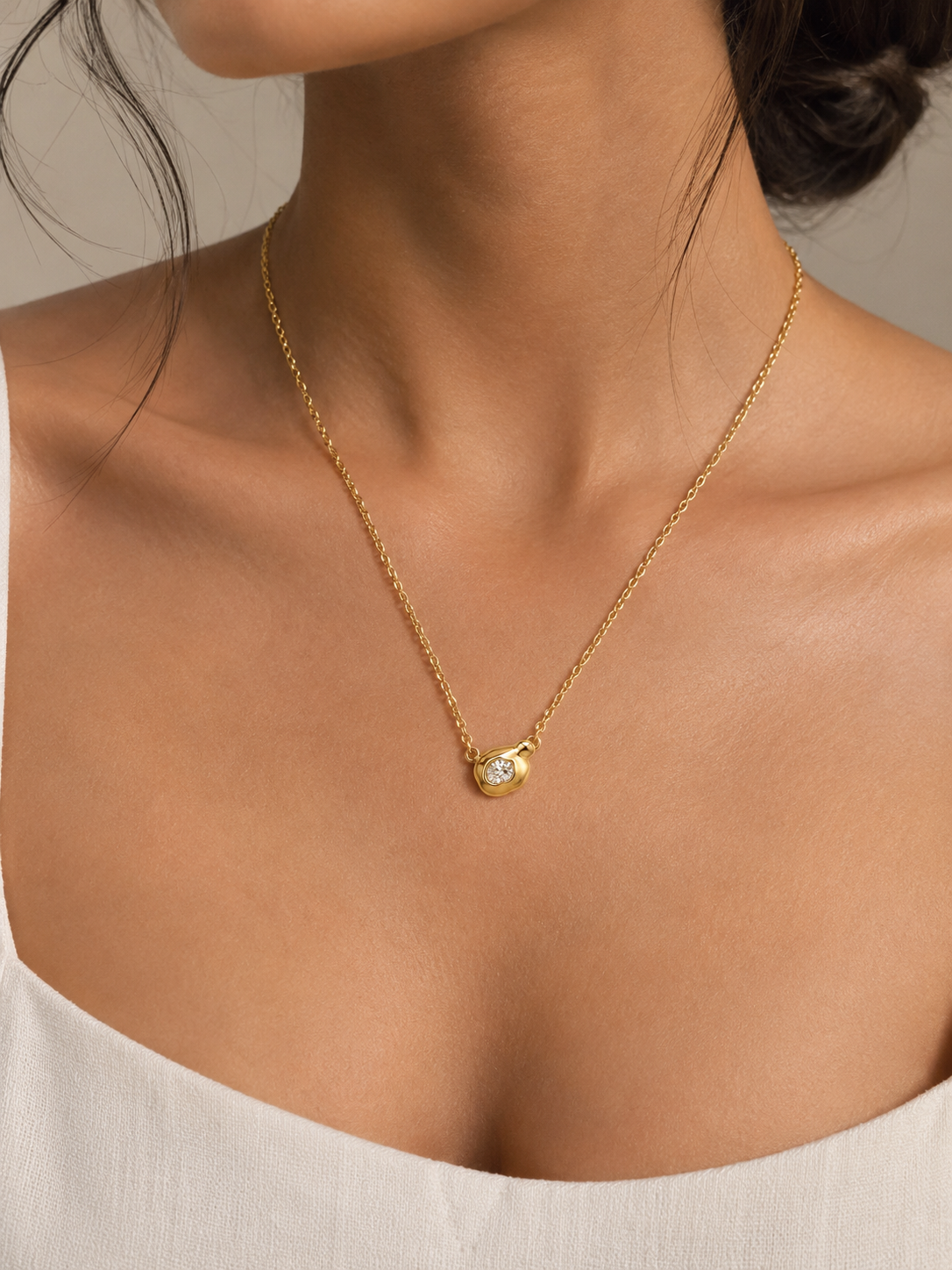Gemstone Pendant Necklace