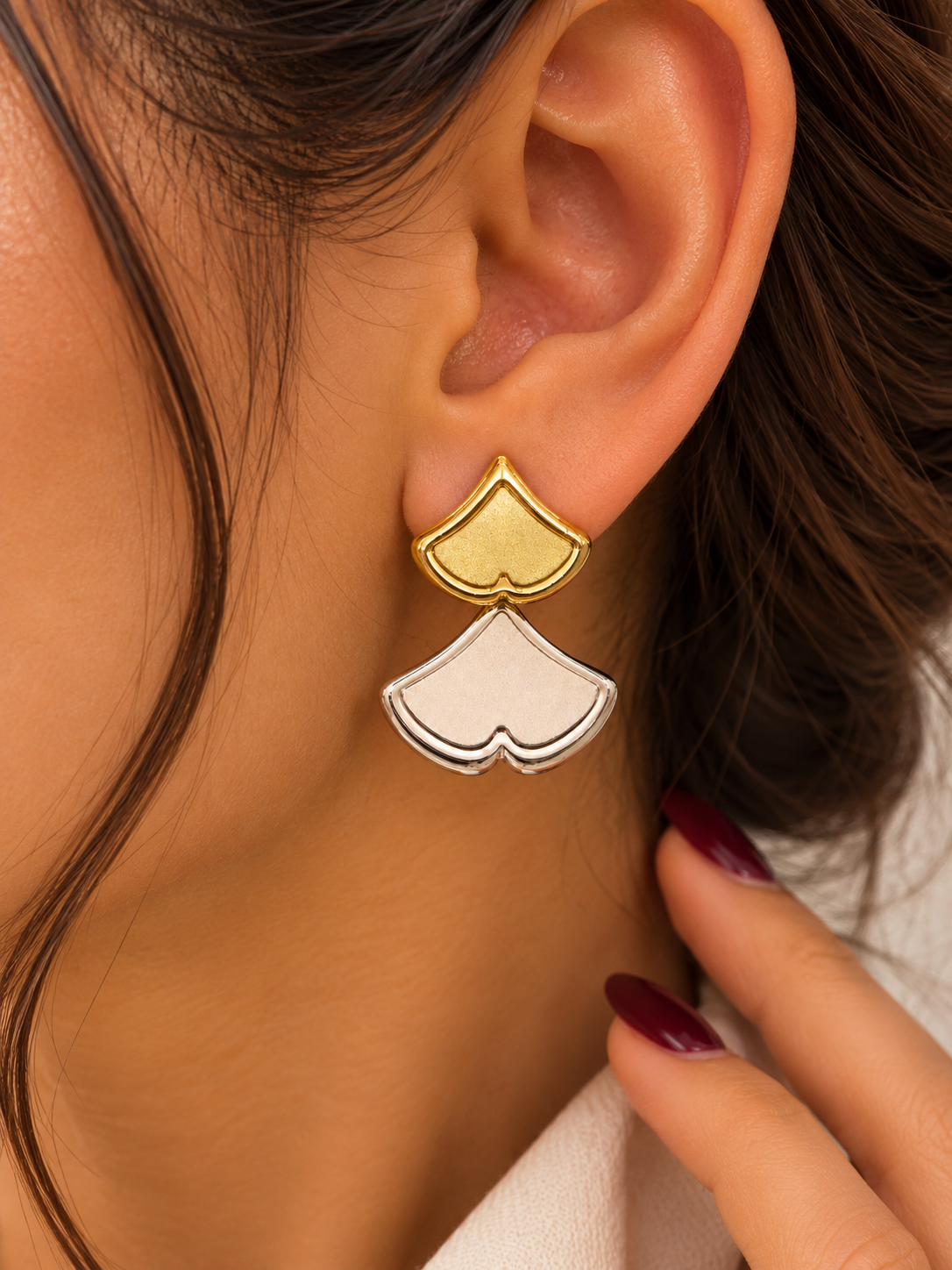 Fan Duo Earrings