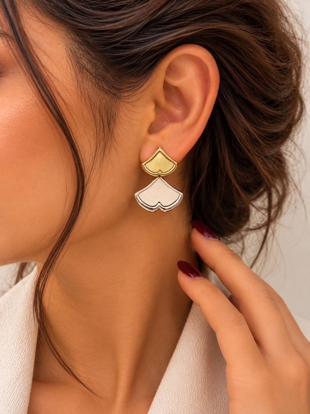 Fan Duo Earrings
