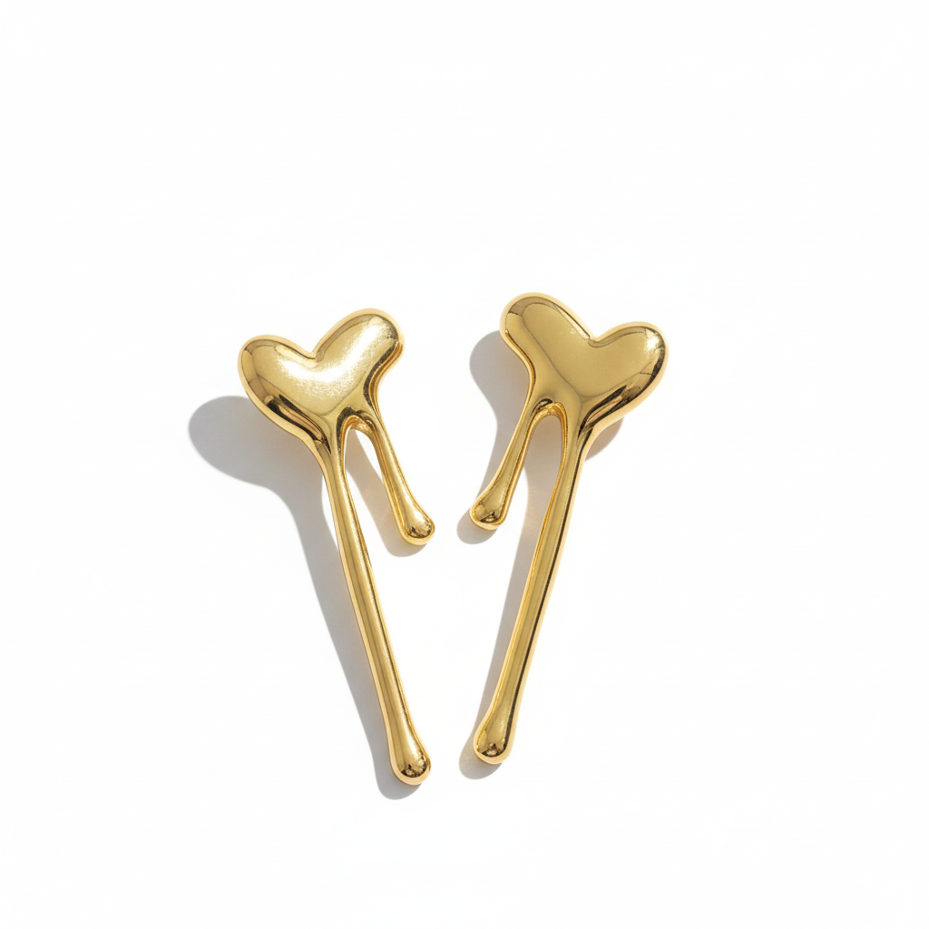 Statement Heart Earrings