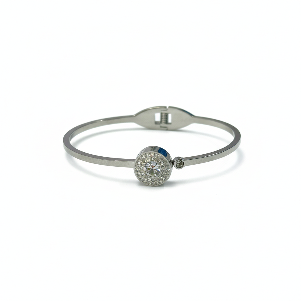 Solitaire Silver Kada