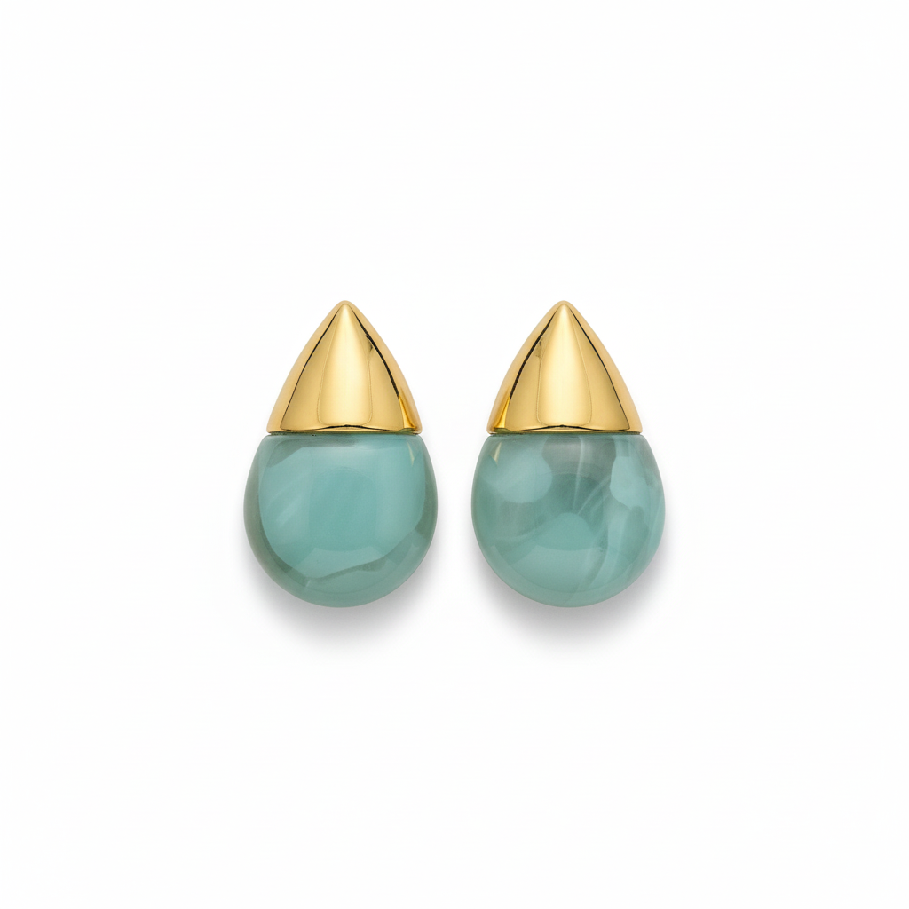 Modern Teardrop Earrings