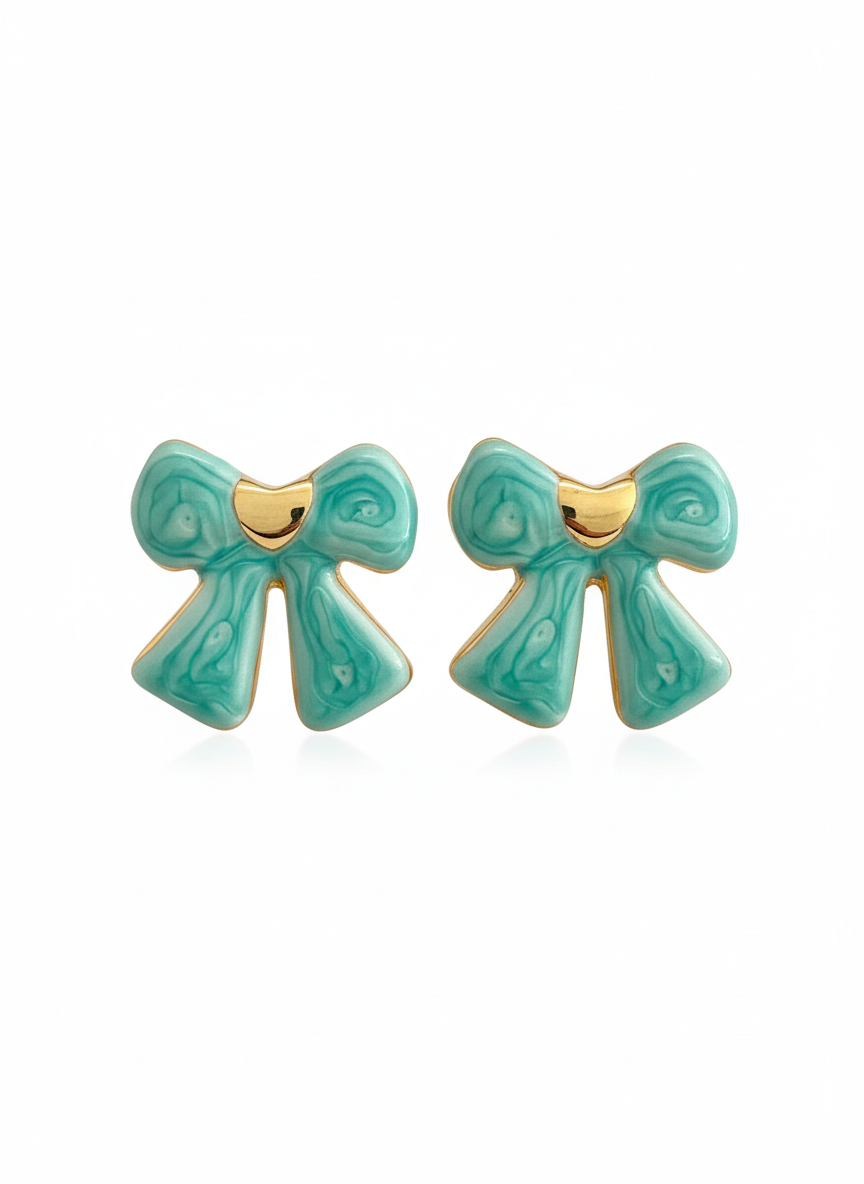 Seafoam Ribbon Bows