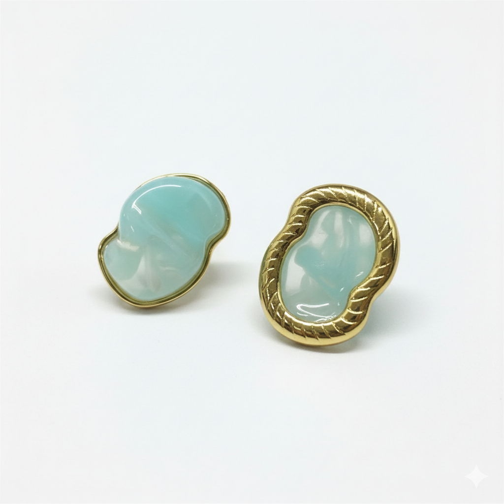 Organic Tide Earrings