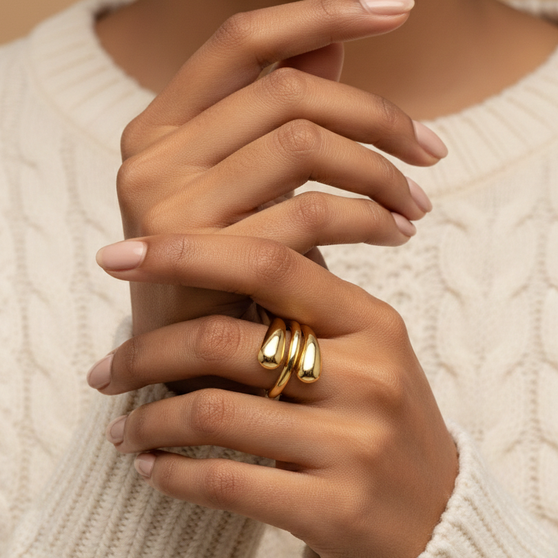 Modern Sculpture Ring