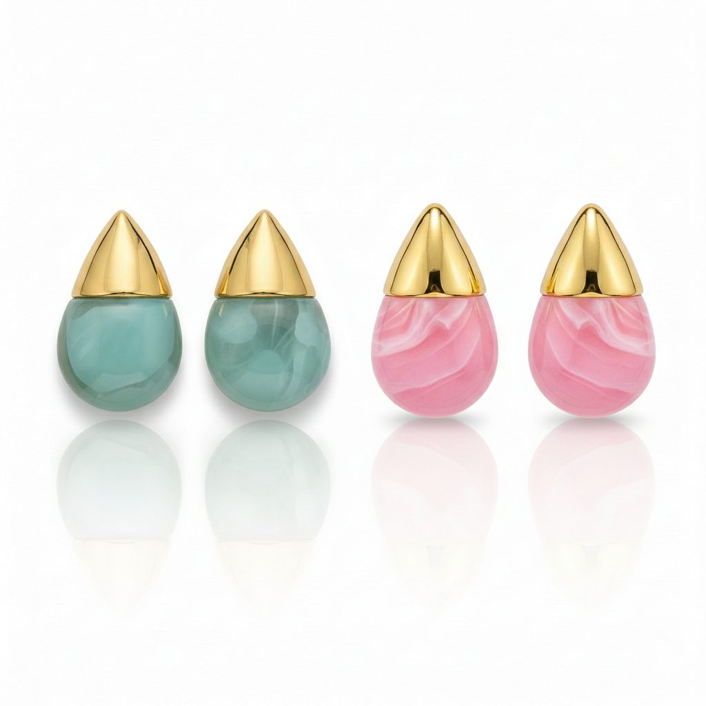 Modern Teardrop Earrings