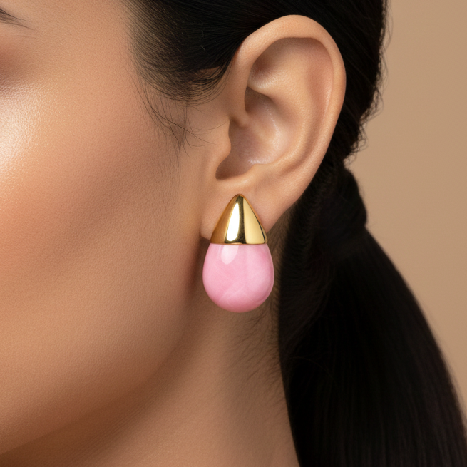 Modern Teardrop Earrings