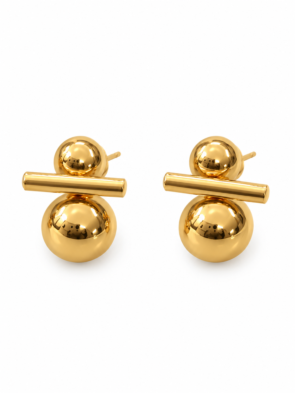 Sphere Bar Earrings