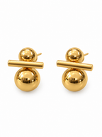 Sphere Bar Earrings