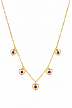 Heart Station Necklace