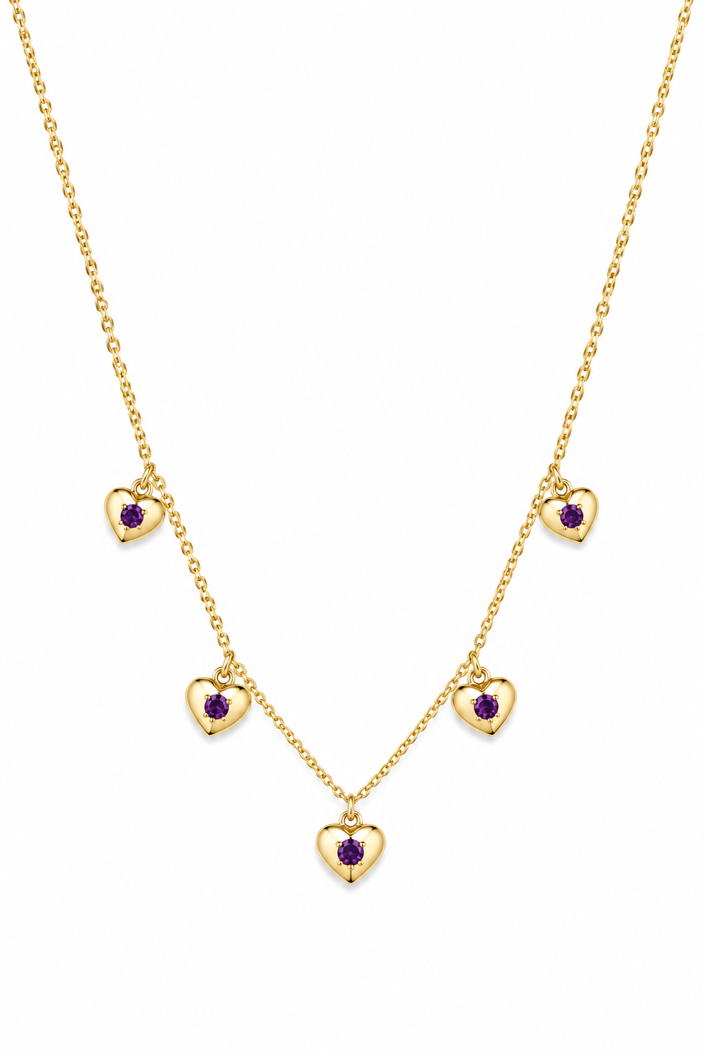 Heart Station Necklace