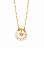 Pearl Bow Necklace